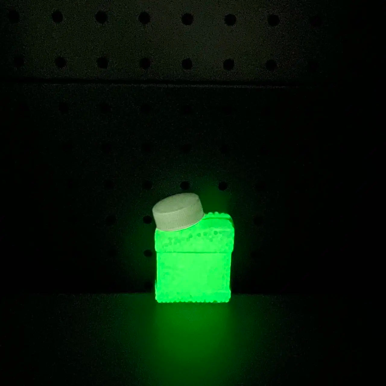 Munición fluorescente